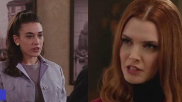 In foto Rosa e Odile nella soap © Rai