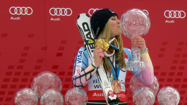 Lindsey Vonn foto da Wikipedia &copy; Creative Commons