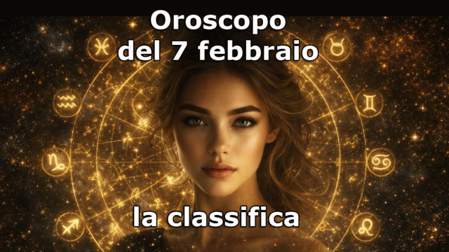 Locandina per l'oroscopo di sabato 7 febbraio 2026 - &copy; Gemini IA.