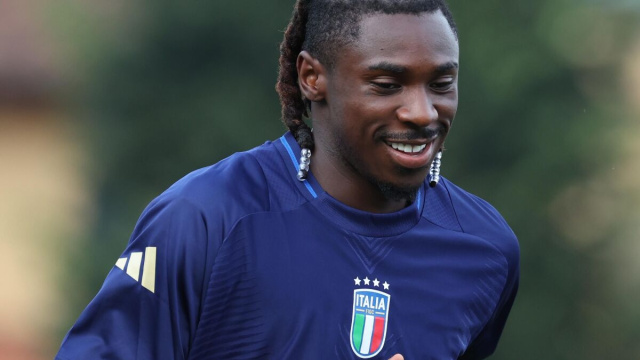 Moise Kean, centravanti della Fiorentina &copy; Vivo Azzurro Tv.