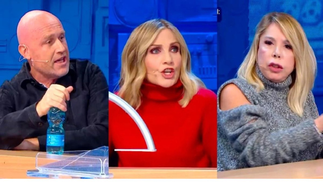 Rudy Zerbi, Lorella Cuccarini e Anna Pettinelli &copy; Canale 5.