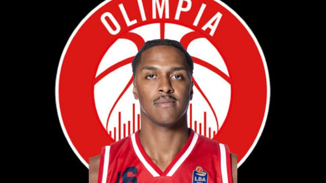 Zach LeDay giocatore dell'Olimpia Milano.