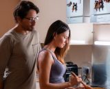 Gabriel Garko (Davide) e Anna Safroncik (Laura) &copy; Colpa dei sensi / Mediaset.