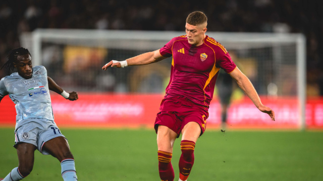 Artem Dovbyk, attaccante della Roma. Foto &copy; Roma