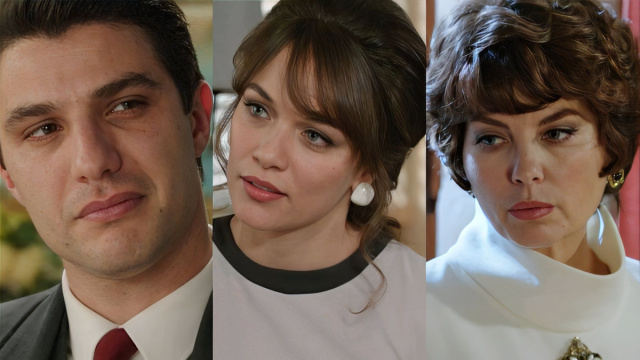 Marcello, Marta e Adelaide - screenshot &copy; Rai 1.