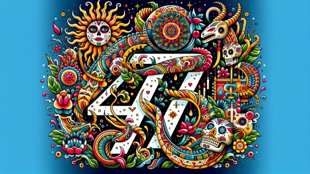 Numero 47 della Smorfia napoletana, 'o muorto. &copy; Immagine creata con Dall-E