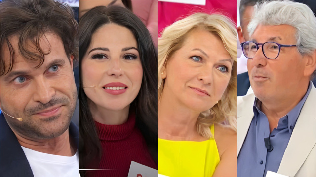 Alessio, Rosanna, Magda e Mario - screenshot &copy; Canale 5