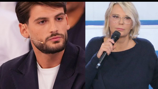 Ciro Solimeno e Maria De Filippi &copy; Canale 5.