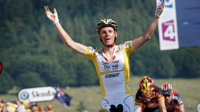 Ricccardo Ricc&ograve; esulta sul traguardo &copy; Instagram