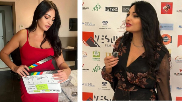 Rita Rusciano, Antonietta in Un posto al Sole &copy; Rita Rusciano, profilo Instagram.