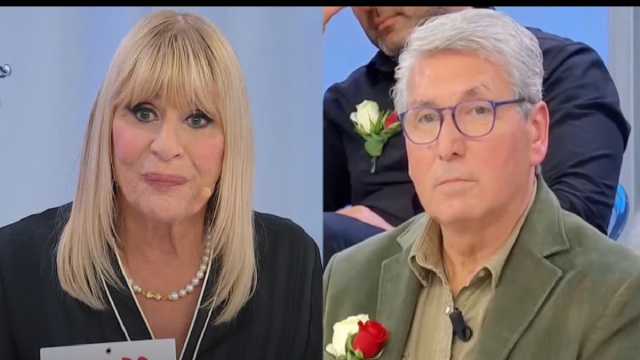 Gemma Galgani e Mario Lenti &copy; Canale 5.
