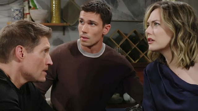 In foto Deacon, Finnegan e Hope &copy; Beautiful