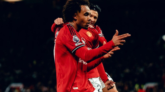 Joshua Zirkzee, attaccante del Manchester United. Foto &copy; Manchester United