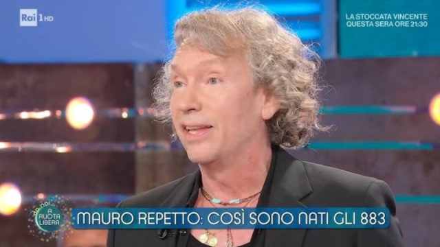 Mauro Repetto ospite di A ruota libera (Rai).
