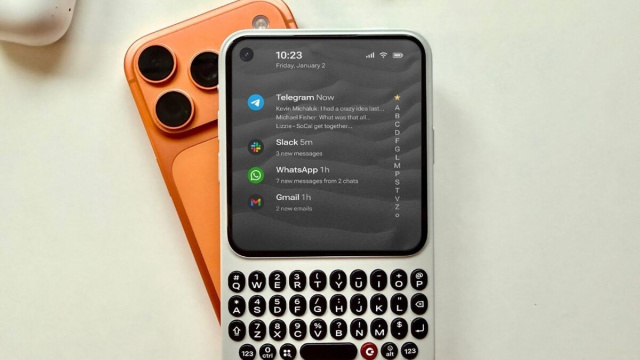 The Clicks Communicator phone is made specifically for messaging &copy; Creative Commons