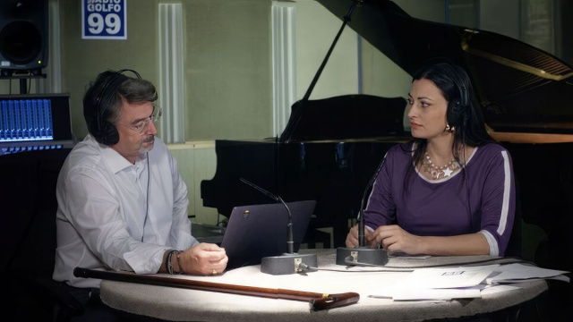 Michele Saviani (Alberto Rossi) e Antonietta Porzio (Rita Rusciano) &copy; Un Posto al Sole Rai