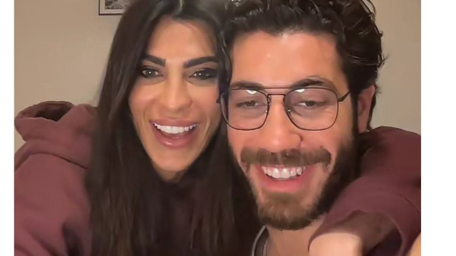 Rasha Younes e Omer Elomari del Grande Fratello &copy; TikTok.