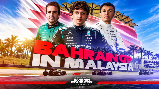 Bahrain Gp in Malaysia 2-4 ottobre 2026