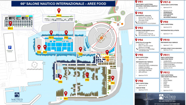 Food - Salone Nautico Internazionale a Genova: 1 - 6 Ottobre 2026 &copy; Creative Commons