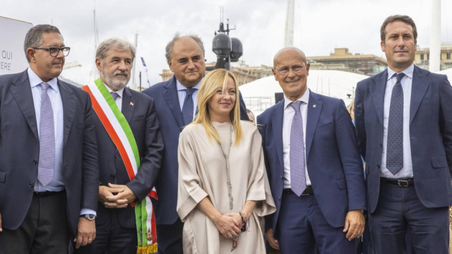 IL PRESIDENTE DEL CONSIGLIO GIORGIA MELONI OGGI IN VISITA ... &copy; Creative Commons