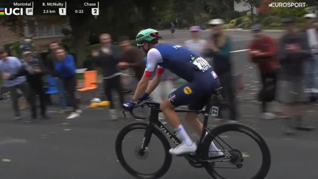 Paul Seixas ai Mondiali di Montreal - &copy; Screenshot Eurosport