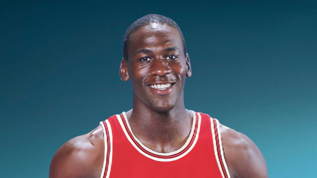Sagoma di Cartone MICHAEL JORDAN &ndash; "Chicago Bulls #23 Red Jersey ... &copy; Creative Commons
