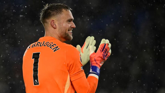 Bart Verbruggen, portiere del Brighton. Foto &copy; Reuters