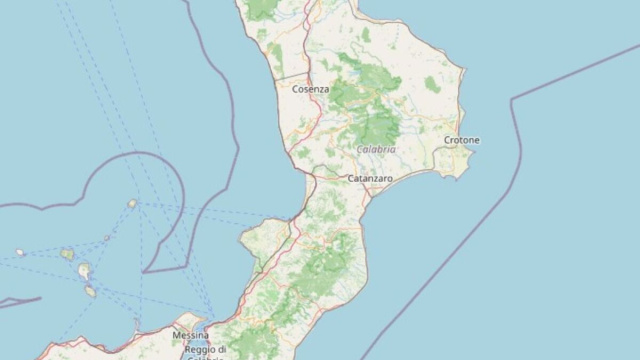 Calabria, terremoto lungo la costa - &copy; INGV