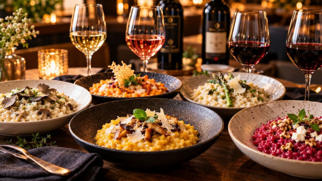 Cinque interpretazioni del risotto abbinate ai vini piemontesi: il 15 ottobre una serata di degustazione al Say CHEESE Bistrot di Milano.