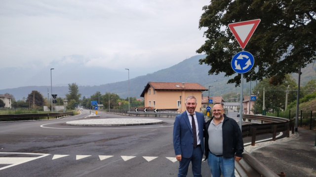 Una rotatoria rende pi&ugrave; sicura la Provinciale 210 a Venaus  Citt&agrave; ... &copy; Creative Commons