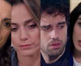 Marika, Clara, Nunzio e Rossella - screenshot &copy; Un posto al sole.