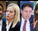 Roberto Vannacci, Giorgia Meloni, Giuseppe Conte ed Elly Schlein (&copy; Facebook)