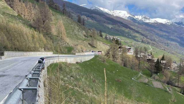 Lavori sulla Sp 23 al Duc di Pragelato quasi completati, iniziati ... &copy; Creative Commons