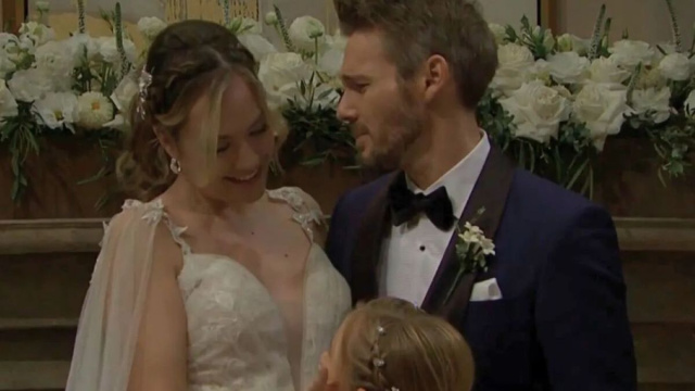 Le nozze di Hope e Liam &copy; Beautiful