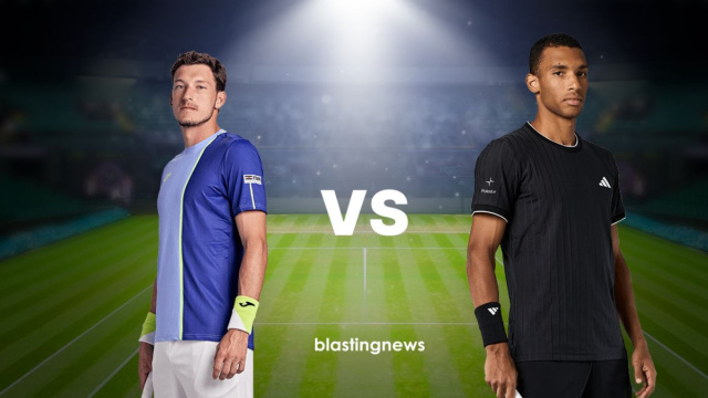 Pablo Carreno-Busta e Felix Auger-Aliassime. &copy; Blasting News