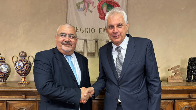 Reggio Emilia ha accolto il Sindaco della citt&agrave; gemella di Beit ... &copy; Creative Commons