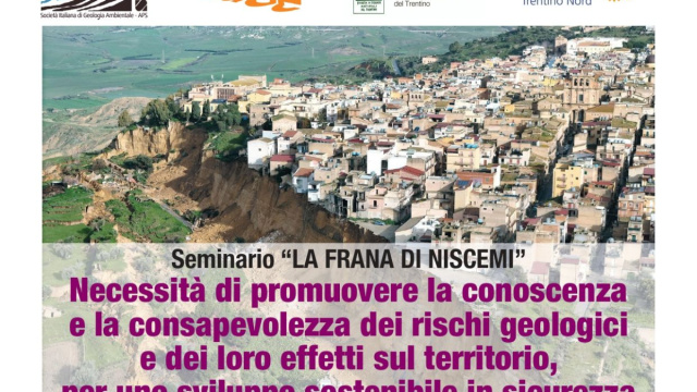 Seminario LA FRANA DI NISCEMI, Trento 5 maggio 2026 &ndash; ore 16.30 ... &copy; Creative Commons