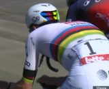 Tadej Pogacar e Paul Seixas - &copy; Screenshot Eurosport