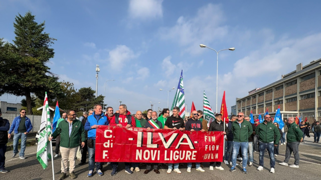 Anche Novi si muove per l'ex Ilva: partito il corteo di protesta ... &copy; Creative Commons