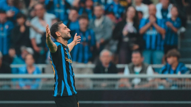 Hakan Calhanoglu, centrocampista dell'Inter. Foto &copy; Inter