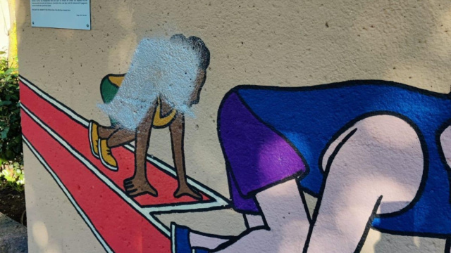 Team K: "Atto razzista sul murale delle Semirurali" &copy; Creative Commons