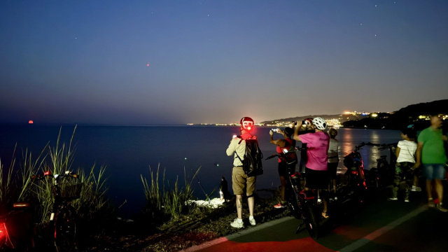 Torino di Sangro, ultima pedalata di luna piena sulla Via Verde ... &copy; Creative Commons