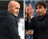 Luciano Spalletti, allenatore della Juventus. Foto &copy; Juventus. Antonio Conte, ex allenatore del Napoli. Foto &copy; BBC