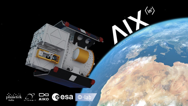 AIX Smart In-Orbit Data Processing  Planetek Italia &copy; Creative Commons