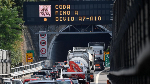 Autostrade in Liguria: ancora code in A26: 4 chilometri tra Ovada ... &copy; Creative Commons