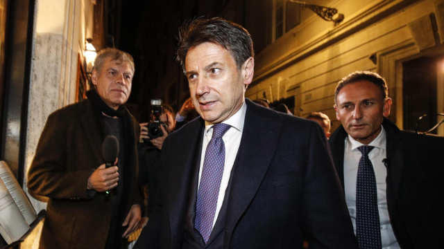 Giuseppe Conte a cena a Roma con i ministri: carciofi, millefoglie e ... &copy; Creative Commons