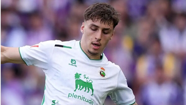 Jorge Salinas, terzino del Racing Santander. Foto &copy; Goal