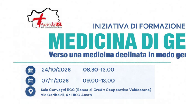 Medicina di Genere - Regione Autonoma Valle d'Aosta &copy; Creative Commons