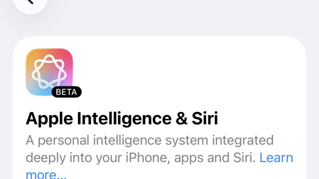 Non ho mai attivato Apple Intelligence, ma occupa comunque 12,44 ... &copy; Creative Commons