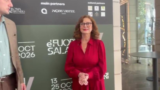 Susan Sarandon a Roma, l'arrivo ad Alice nella citt&agrave; &copy; Creative Commons